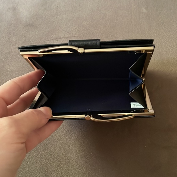Small Black Wallet - Picture 3 of 5
